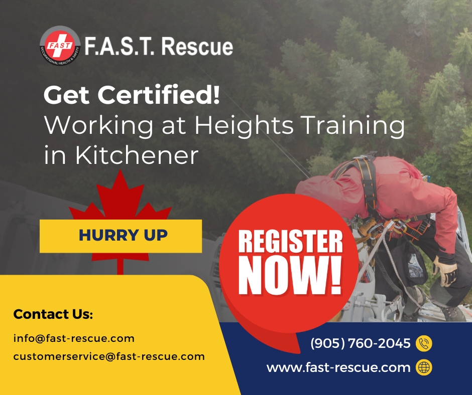 Working At Heights Training In Kitchener By Fast Rescue